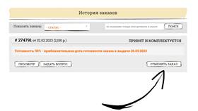 Что будет за отмену заказа в FiNN FLARE