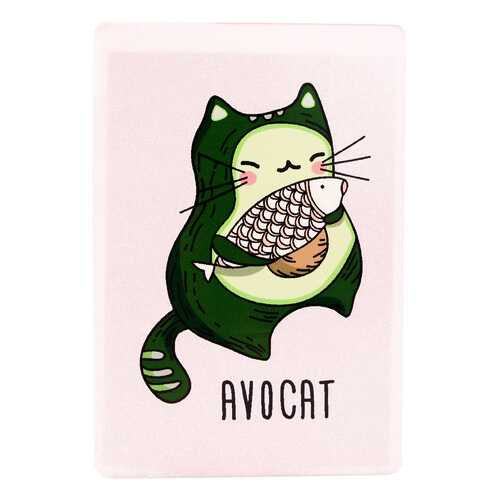 Обложка для проездного Kawaii Factory KW065 Avocat розовая в FiNN FLARE