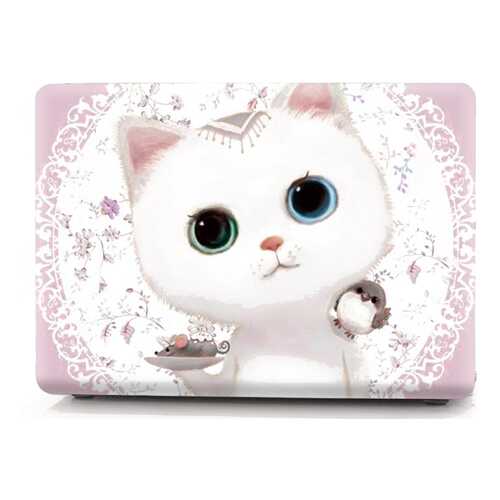 Чехол для Macbook Pro 15 i-Blason Cover A1707 cute kitten pink в FiNN FLARE