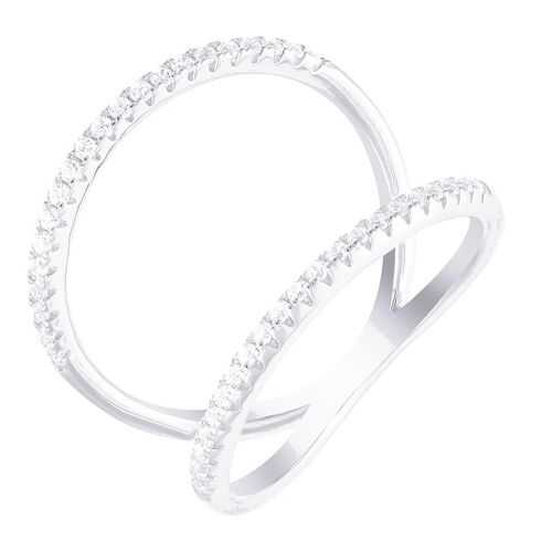 Кольцо женское Джей Ви WR23895-BW р.18 в FiNN FLARE
