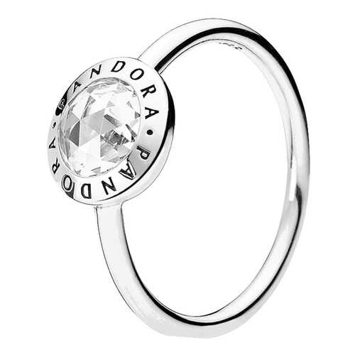 Кольцо женское Логомания PANDORA 191029CZ прозрачное р.17 в FiNN FLARE