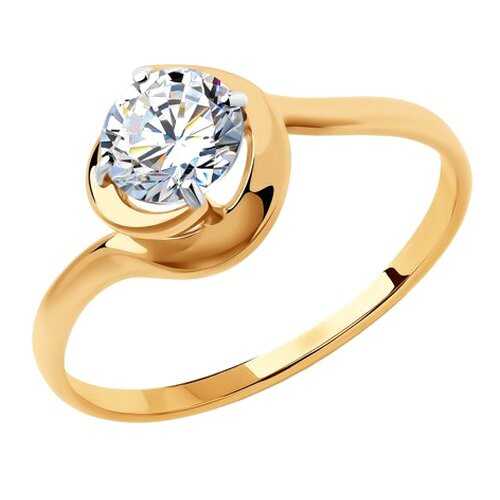 Кольцо женское SOKOLOV из золота со Swarovski Zirconia 81010451 р.16 в FiNN FLARE