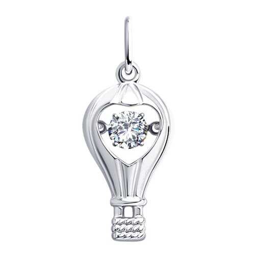 Подвеска SOKOLOV из серебра со Swarovski Zirconia 89030046 в FiNN FLARE