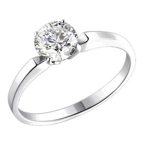 Серебряное помолвочное кольцо женское с фианитом SOKOLOV 94010279 р.16 в FiNN FLARE