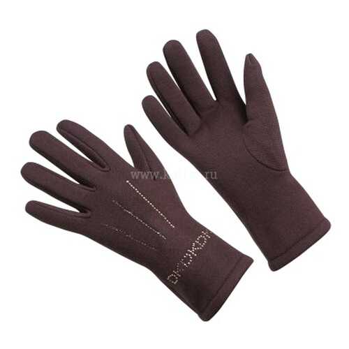 Перчатки женские Dr.Koffer H630029-140-09 коричневые 7 в FiNN FLARE
