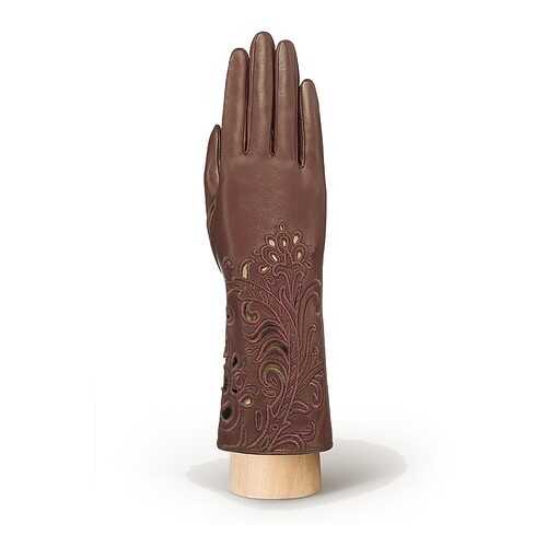 Перчатки женские Eleganzza F-IS0067 коричневые 6.5 в FiNN FLARE
