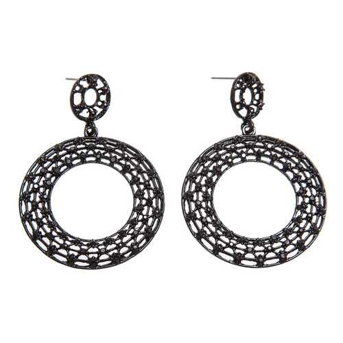 Серьги женские Asavi Jewel ER811058 черные в FiNN FLARE