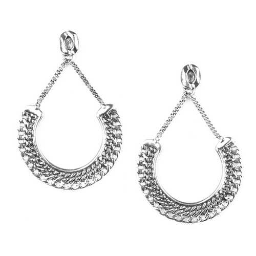 Серьги женские ORI TAO OT-12-29064 серебристые в FiNN FLARE