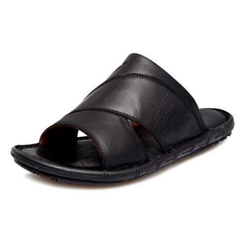 Шлепанцы мужские Pierre Cardin 03106110 черные 45 RU в FiNN FLARE