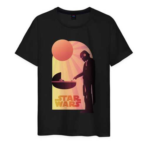 Футболка мужская ВсеМайки 2147241 черная XL в FiNN FLARE