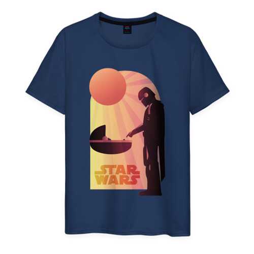 Футболка мужская ВсеМайки 2147241 синяя XS в FiNN FLARE