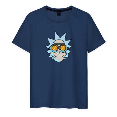 Футболка мужская ВсеМайки 2460927 синяя XL в FiNN FLARE