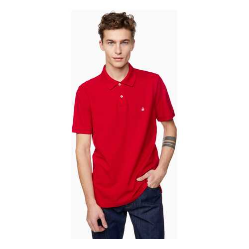 Футболка-поло мужская United Colors of Benetton 20A_3089J3179 красная XL в FiNN FLARE