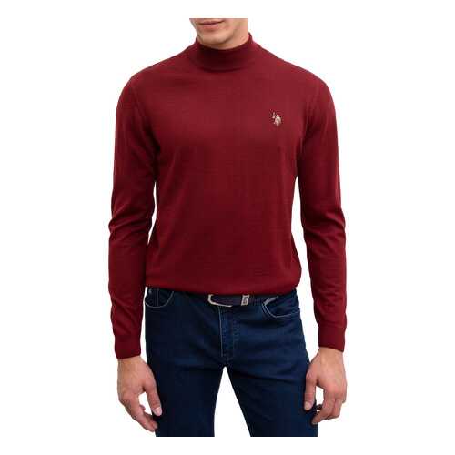 Водолазка мужская U.S. POLO Assn. G081SZ0TK0TH03-BSK9 красная S в FiNN FLARE
