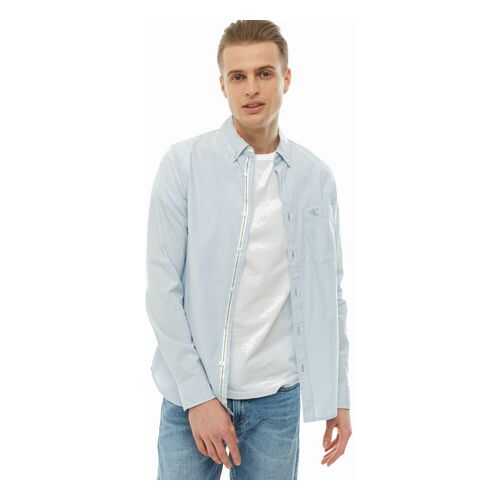 Рубашка мужская Calvin Klein Jeans J30J314897 синяя XL в FiNN FLARE