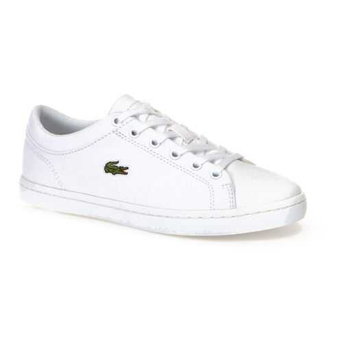 Кеды женские Lacoste Straightset BL 2 белые 36 RU в FiNN FLARE