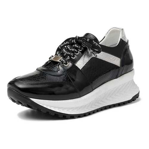 Кроссовки женские Pierre Cardin TR-MN-108-1712 черные/серебристые 37 RU в FiNN FLARE