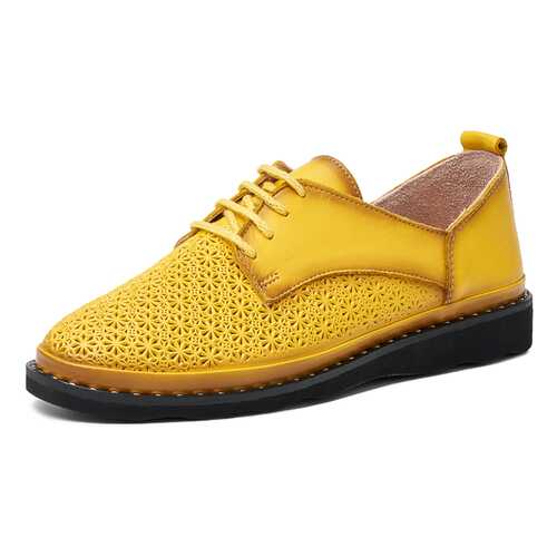 Полуботинки женские Pierre Cardin TR-MN-87-440 желтые 37 RU в FiNN FLARE
