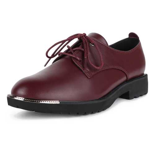 Полуботинки женские T.Taccardi K0585LC-1A бордовые 40 RU в FiNN FLARE