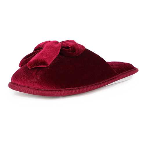 Домашние тапочки женские T.Taccardi CJI19AW-4 бордовые 37 RU в FiNN FLARE
