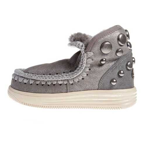 Угги Shepherds Life Godiva Dots Duiro серо-серебристая кожа в FiNN FLARE