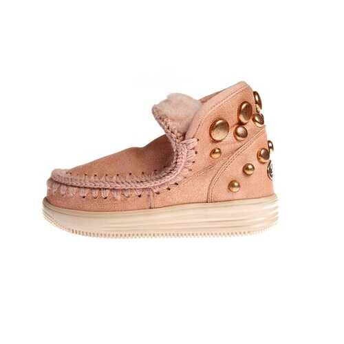 Угги Shepherds Life Godiva Dots Durobe бежево-розовая кожа в FiNN FLARE