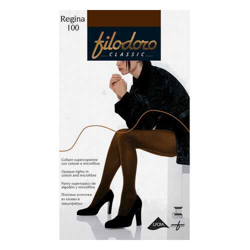 Колготки Filodoro Classic REGINA 100/Coffee/4 (L) в FiNN FLARE
