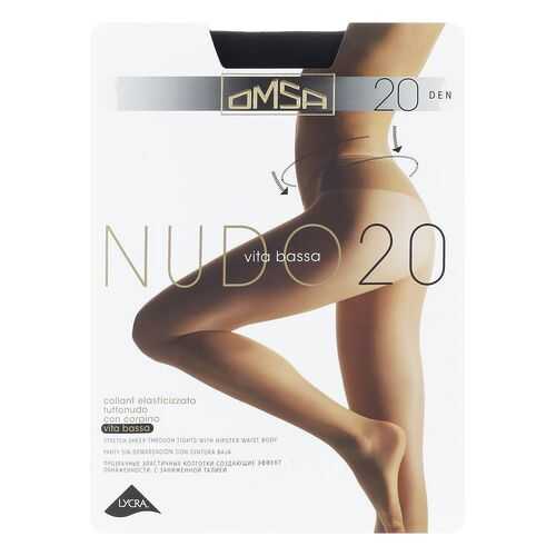Колготки Omsa NUDO 20 VITA BASSA / Nero (Черный) / 2 (S) в FiNN FLARE