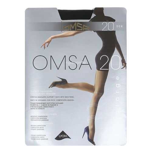Колготки Omsa OMSA 20 XXL / Nero (Черный) / 6 (XXL) в FiNN FLARE