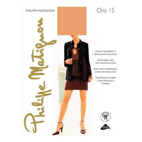 Колготки Philippe Matignon ORO 15 / Playa Nature (Светло-телесный) / 5 (XL) в FiNN FLARE