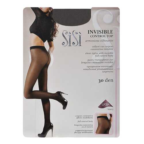 Колготки SiSi INVISIBLE CONTROL TOP 30 / Grafite (Мокрый асфальт) / 2 (S) в FiNN FLARE