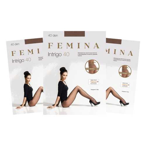 Колготки женские FEMINA INTRIGO 40 легкий загар 4 (L) в FiNN FLARE