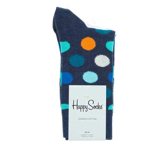 Носки женские Happy Socks BD01 605 синие 41-46 EU в FiNN FLARE