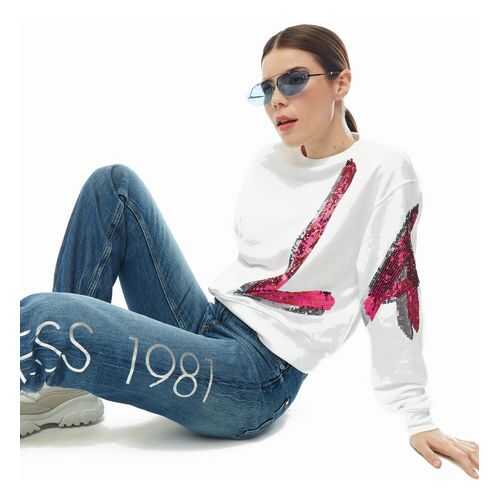 Свитшот женский Guess W0YQ77-K8800 белый M в FiNN FLARE
