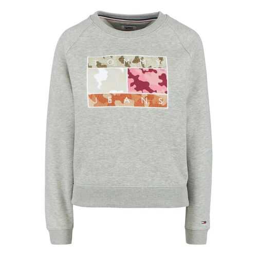 Свитшот женский Tommy Jeans DW0DW07975 P01 серый XXS в FiNN FLARE