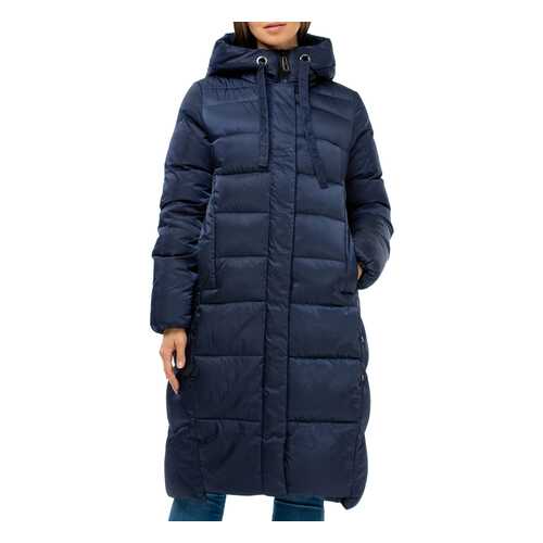 Пуховик-пальто женский Amimoda 10N307-02 синий 52 RU в FiNN FLARE