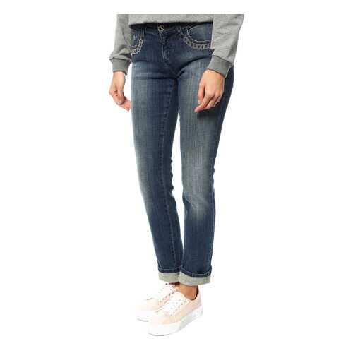 Брюки женские Blugirl 2401/221 синие 42 IT в FiNN FLARE