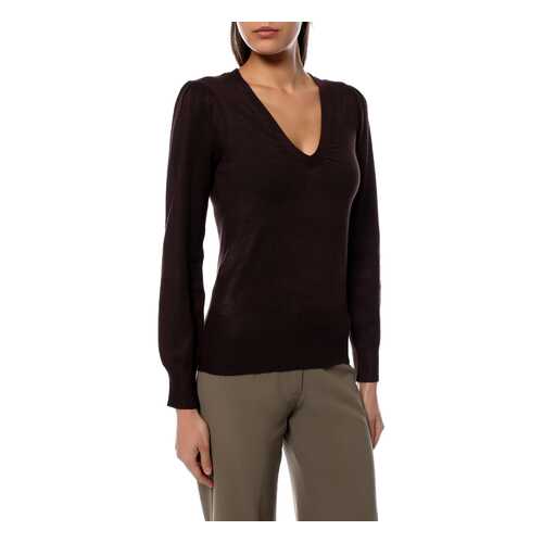 Джемпер женский LOVE KNITWEAR 145893/2_КОРИЧНЕВЫЙ коричневый 40 US в FiNN FLARE