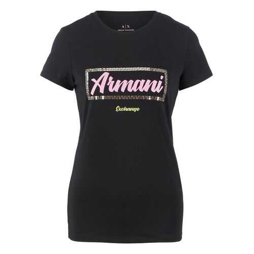 Футболка женская Armani Exchange 3HYTAF YJC7Z 1200 черная XS в FiNN FLARE