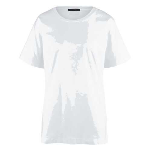 Футболка женская DIESEL 00S75A 0QANW белая XS в FiNN FLARE