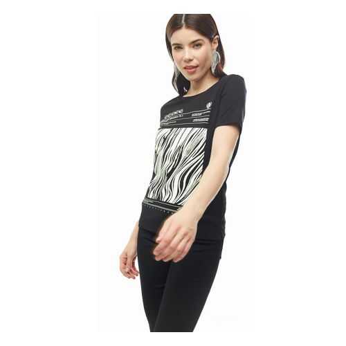 Футболка женская Guess W0YI0B-K46D1 черная S в FiNN FLARE