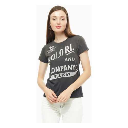 Футболка женская Polo Ralph Lauren 211764916001 серая L в FiNN FLARE