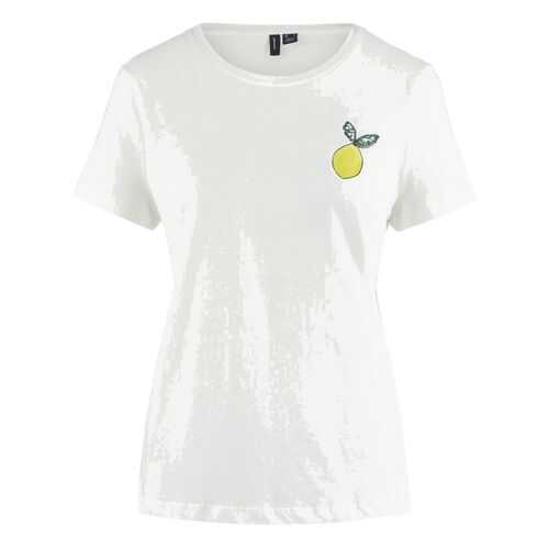 Футболка женская Vero Moda 10232037 белая L в FiNN FLARE