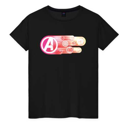 Футболка женская ВсеМайки 1826719 черная XXXL в FiNN FLARE