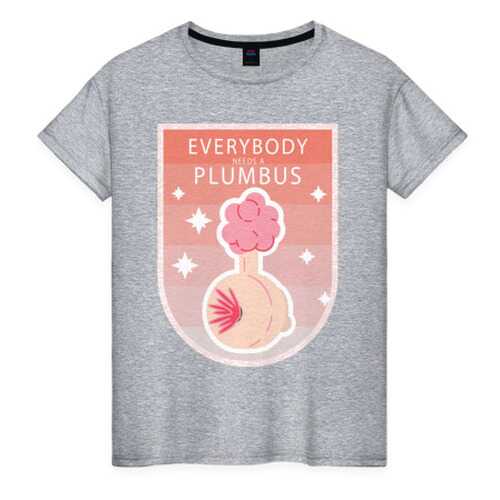 Футболка женская ВсеМайки 1856971 серая XXXL в FiNN FLARE