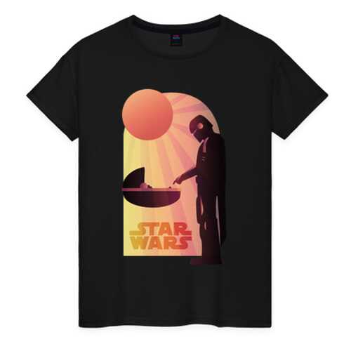 Футболка женская ВсеМайки 2147241 черная XXXL в FiNN FLARE