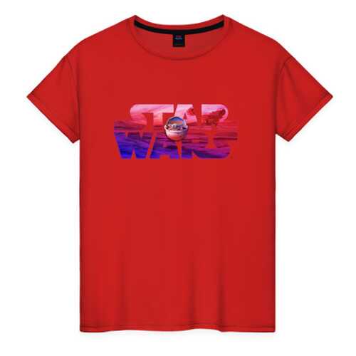 Футболка женская ВсеМайки 2147265 красная XS в FiNN FLARE