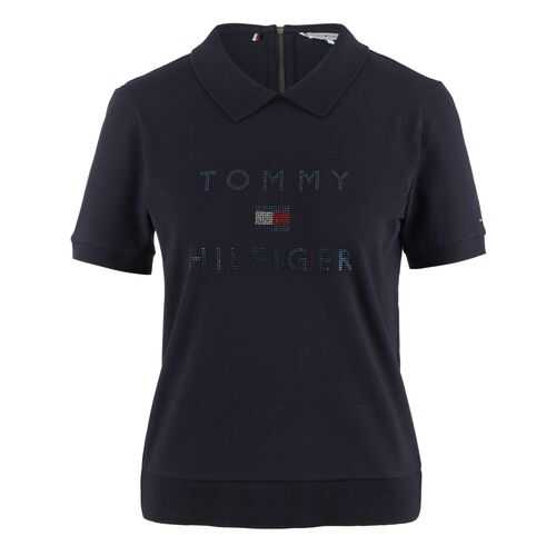 Поло женское Tommy Hilfiger WW0WW27866 синее S в FiNN FLARE