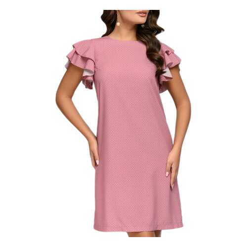 Платье женское D&M by 1001DRESS 0112001-01114PK розовое S в FiNN FLARE