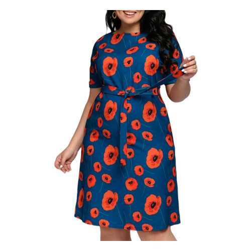 Платье женское D&M by 1001DRESS 0112001-01995TR зеленое XS в FiNN FLARE